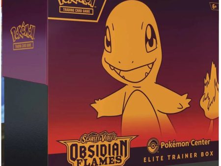 PTCGL Code: Obsidian Flames - Elite Trainer Box (Charmander Promo Code, Pokemon Center) Hot on Sale