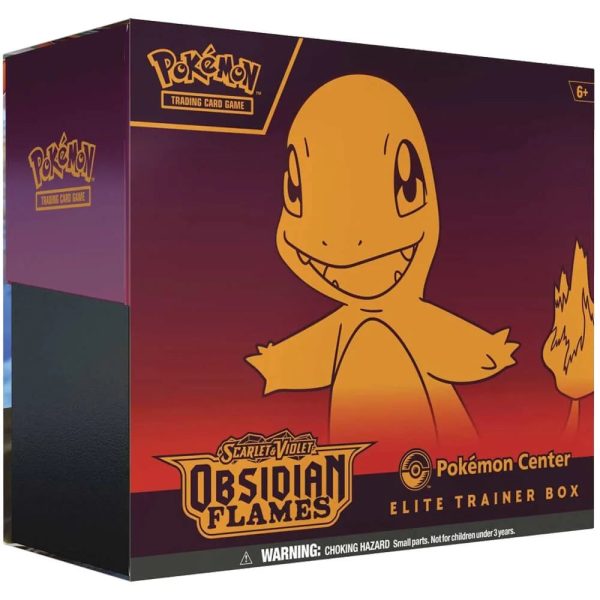 PTCGL Code: Obsidian Flames - Elite Trainer Box (Charmander Promo Code, Pokemon Center) Hot on Sale