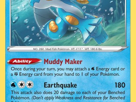 Swampert 064 264 Holo PTCGL Code on Sale