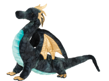 Aragon Navy Dragon Plush on Sale