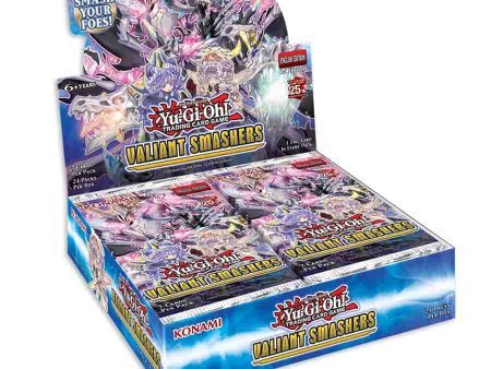 Yu-Gi-Oh: Valiant Smashers - Booster Box (24 Packs) Online Hot Sale