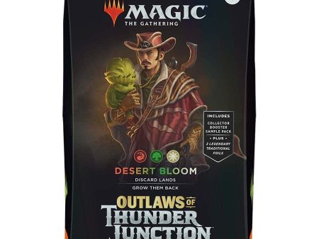 MTG: Outlaws of Thunder Junction - Commander Deck (Desert Bloom) Online