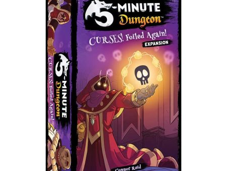 5 Minute: Dungeon - Curses! Foiled Again! (Expansion) For Discount