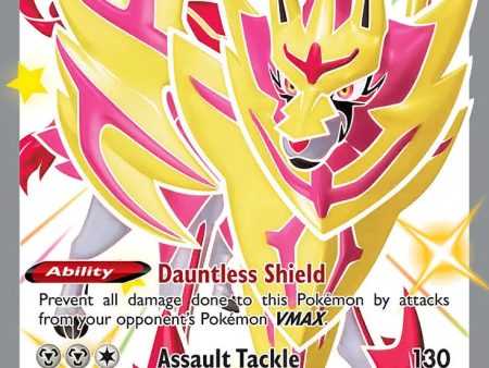 Shiny Zamazenta V SWSH293 PTCGL Promo Code Online now