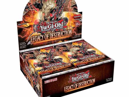 Yu-Gi-Oh: Legacy of Destruction - Booster Box (24 Packs) Supply