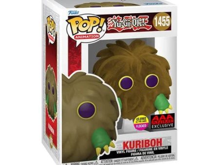 Yu-Gi-Oh: Funko Pop! - Kuriboh Flocked GITD #1455 (AAA Exclusive) For Cheap