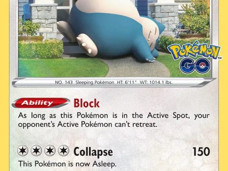 PTCGL Code: Snorlax Holo 055 078 Promo Discount