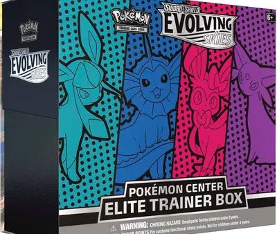 PTCGL Code: Evolving Skies - Elite Trainer Box (Sylveon & Friends Promo Code, Pokemon Center) For Discount