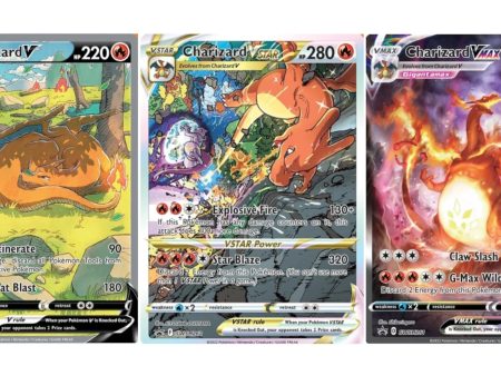 PTCGL Code: Charizard UPC V VMax VStar Promos Code SWSH261-263 Cheap