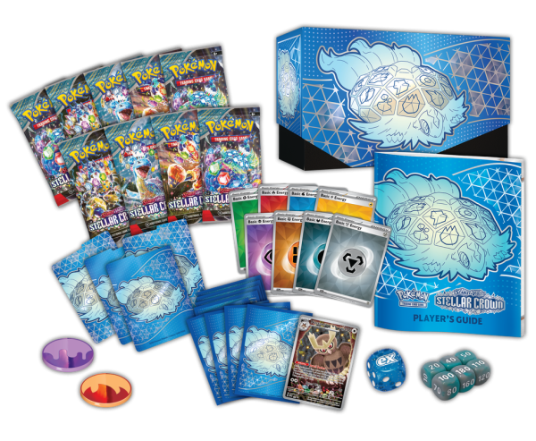 Pokemon: Scarlet & Violet Stellar Crown - Elite Trainer Box Fashion