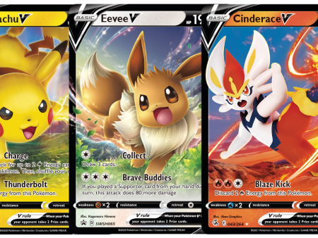 PTCGL Code: Battle Academy 2022 Promo - Pikachu Cinderace Eevee Sale