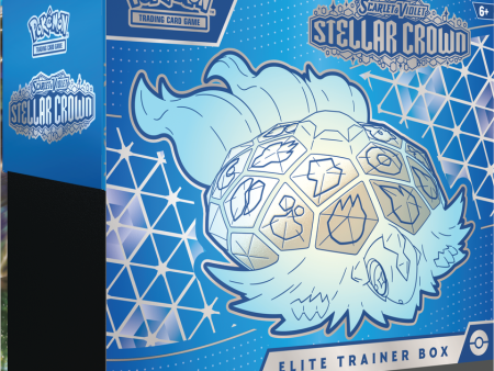 Pokemon: Scarlet & Violet Stellar Crown - Elite Trainer Box Fashion