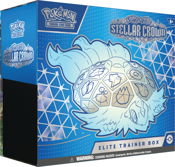 Pokemon: Scarlet & Violet Stellar Crown - Elite Trainer Box Fashion