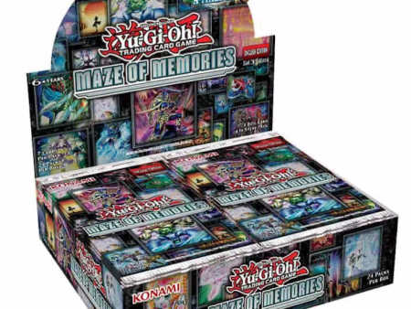 Yu-Gi-Oh: Maze of Memories - Booster Box (24 Packs) Online now