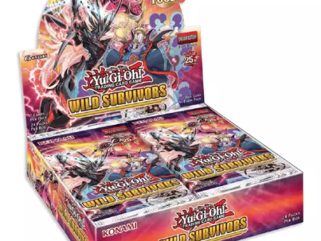 Yu-Gi-Oh: Wild Survivors - Booster Box (24 Packs) Sale