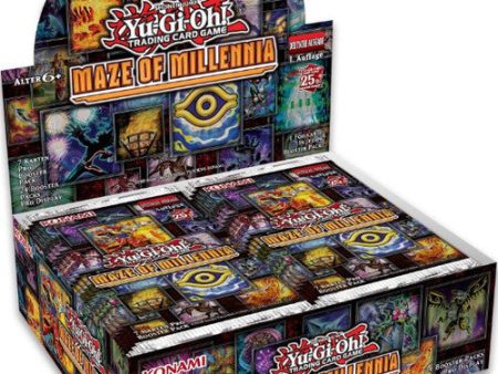 Yu-Gi-Oh: Maze of Millennia - Booster Box (24 Packs) Online Hot Sale