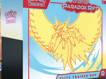 Pokemon: Scarlet & Violet Paradox Rift - Elite Trainer Box (Roaring Moon) For Sale