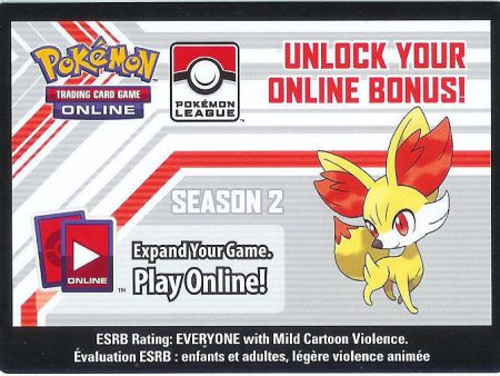 PTCGL Promo Code: 2014 Fennekin Season League Promo - N Cheap