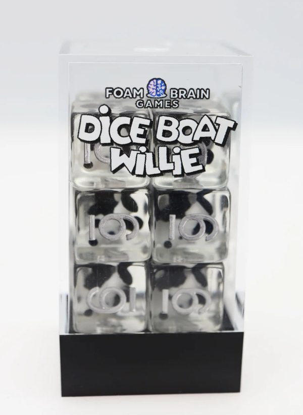 Foam Brain Games: D6 Set - Dice Boat Willie Mickey (12ct.) Cheap